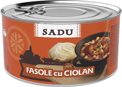 SADU FASOLE CU CIOLAN 400G