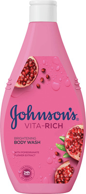 JOHNSON'S GEL DE DUS VITARICH LUMINATOR 400ML