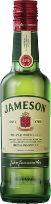 JAMESON TRIPLE DISTILLED IRISH WHISKEY 40% 0,2 SGR