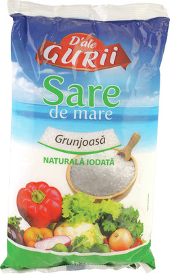 D`ALE GURII SARE DE MARE GRUNJOASA 1KG