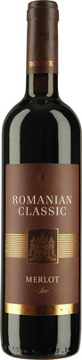 ROMANIAN CLASSIC MERLOT ROSU SEC 0,75 SGR