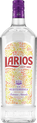 LARIOS LONDON DRY GIN MEDITERRANEA 37,5% 0,7 SGR