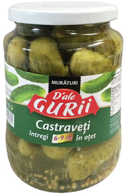 D`ALE GURII CASTRAVETI IN OTET 6_9CM 680G