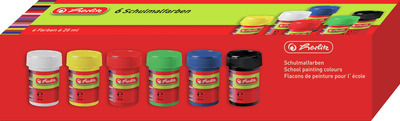 HERLITZ GUASE 25 ML SET 6 CULORI