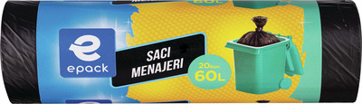 EPACK SACI MENAJERI 60L 20BUC /ROLA