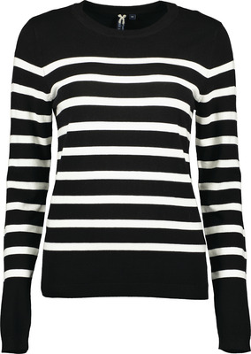 BLUE SEVEN BLUZA DAMA NEGRU ALB CU DUNGI 36 46