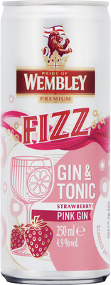 WEMBLEY FIZZ GIN&TONIC PINK 4,9% 0,25 SGR
