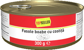 TOPSELLER FASOLE BOABE CU COSTITA 300G