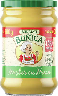 BUNATATI DE LA BUNICA MUSTAR CU HREAN 300G
