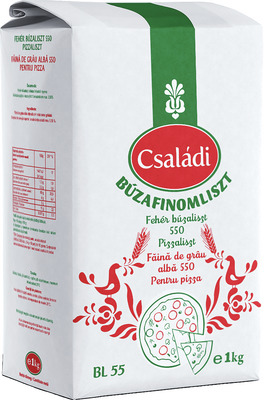 CSALADI FAINA DE GRAU ALBA 550 PENTRU PIZZA 1KG