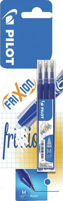 PILOT REZERVE ROLLER FRIXION ALBASTRE 3 SET 3 BUCATI 0,7 MM