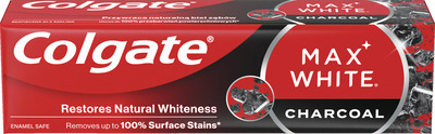 COLGATE PASTA DINTI MAX WHITE CHARCOAL 75ML