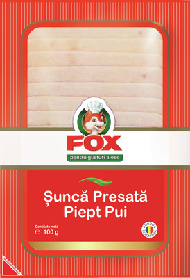 FOX SUNCA PRESATA PIEPT PUI FELIATA 100 G