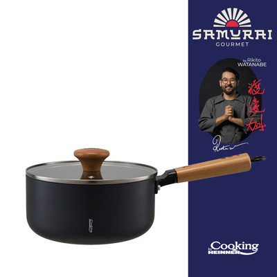 HEINNER CASEROLA ALUMINIU 2,7L CU CAPAC 20X9,5CM RIKITO WATANABE