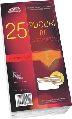 GPV PLIC DL AUTOADEZIV SET 25 BUCATI