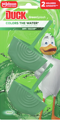 DUCK AQUA GREEN PINE 4IN1 APARAT ODORIZANT TOALETA 2X36G