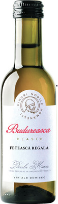 BUDUREASCA CLASIC MIN.FETEASCA REGALA ALB DEMISEC 0,187 SGR
