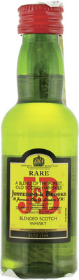 J&B RARE 40% SCOTCH WHISKY0,05