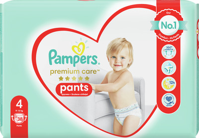 PAMPERS PREMIUM PANTS NUMARUL 4 MAXI 38BUC
