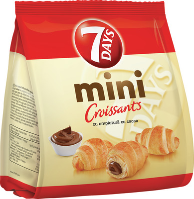 7DAYS MINI CROISSANT CREMA CACAO 60G | Selgros Romania