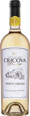 CRICOVA PRESTIGE PINOT GRIGIO ALB SEC 0,75 SGR (cu aplicatia Selgros)