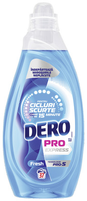 DERO PRO EXPRESS FRESH DETERG LICHID PT.RUFE 1.48L 37SPALARI