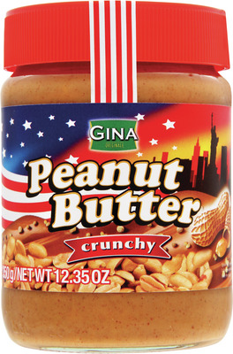 GINA UNT DE ARAHIDE CROCANT 350G
