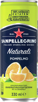 SANPELLEGRINO BAUTURA RACORIT. CARBO. POMPELMO 0,33DZ SGR