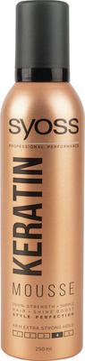 SYOSS MOUSSE KERATIN STYLE PERFECTION 250ML
