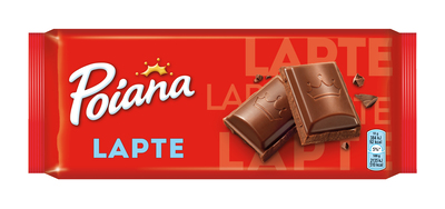 POIANA TABLETA CIOCOLATA LAPTE 80G