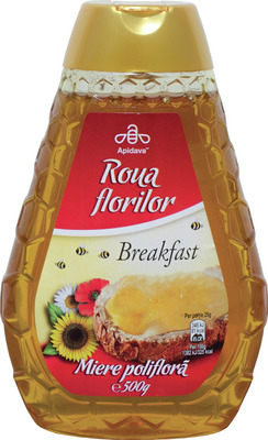ROUA FLORILOR MIERE POLIFLORA 500G