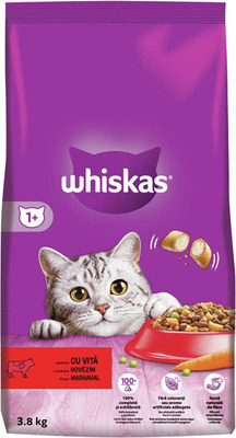 WHISKAS HRANA USCATA CU VITA PENTRU PISICI ADULTE 3,8KG