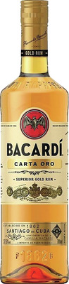 BACARDI CARTA ORO ROM SUPERIOR 37,5% 0,7 SGR (cu aplicatia Selgros)