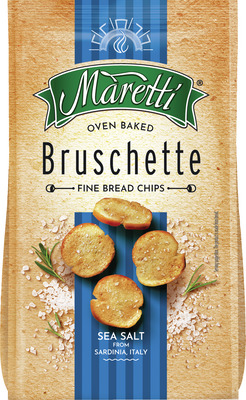MARETTI BRUSCHETE CU SARE DE MARE 70G