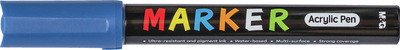 MARKER CU VOPSEA ACRILICA VARF ROTUND 2 MM AZUR