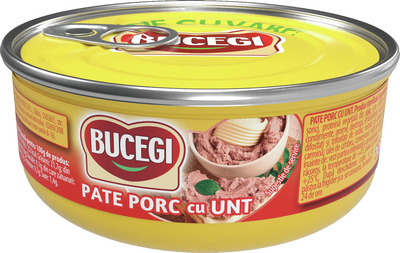 BUCEGI PATE DE PORC CU UNT 120G