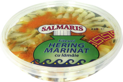 SALMARIS FILEURI HERING MARINAT CU LAMAIE 220 G