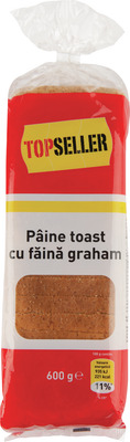 TOPSELLER PAINE TOAST CU FAINA GRAHAM FELIATA 600G
