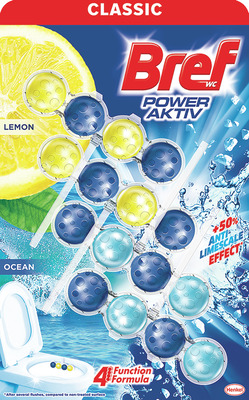 BREF POWER ACTIV LEMON4X50G
