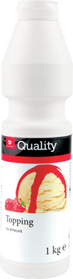 TRANSGOURMET QUALITY TOPPING CU ZMEURA 1KG
