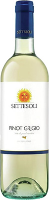 SETTESOLI PINOT GRIGIO VIN ALB SEC 0,75 SGR