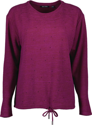 BLUE SEVEN PULOVER DAMA NEGRU CU STRASURI 38 48