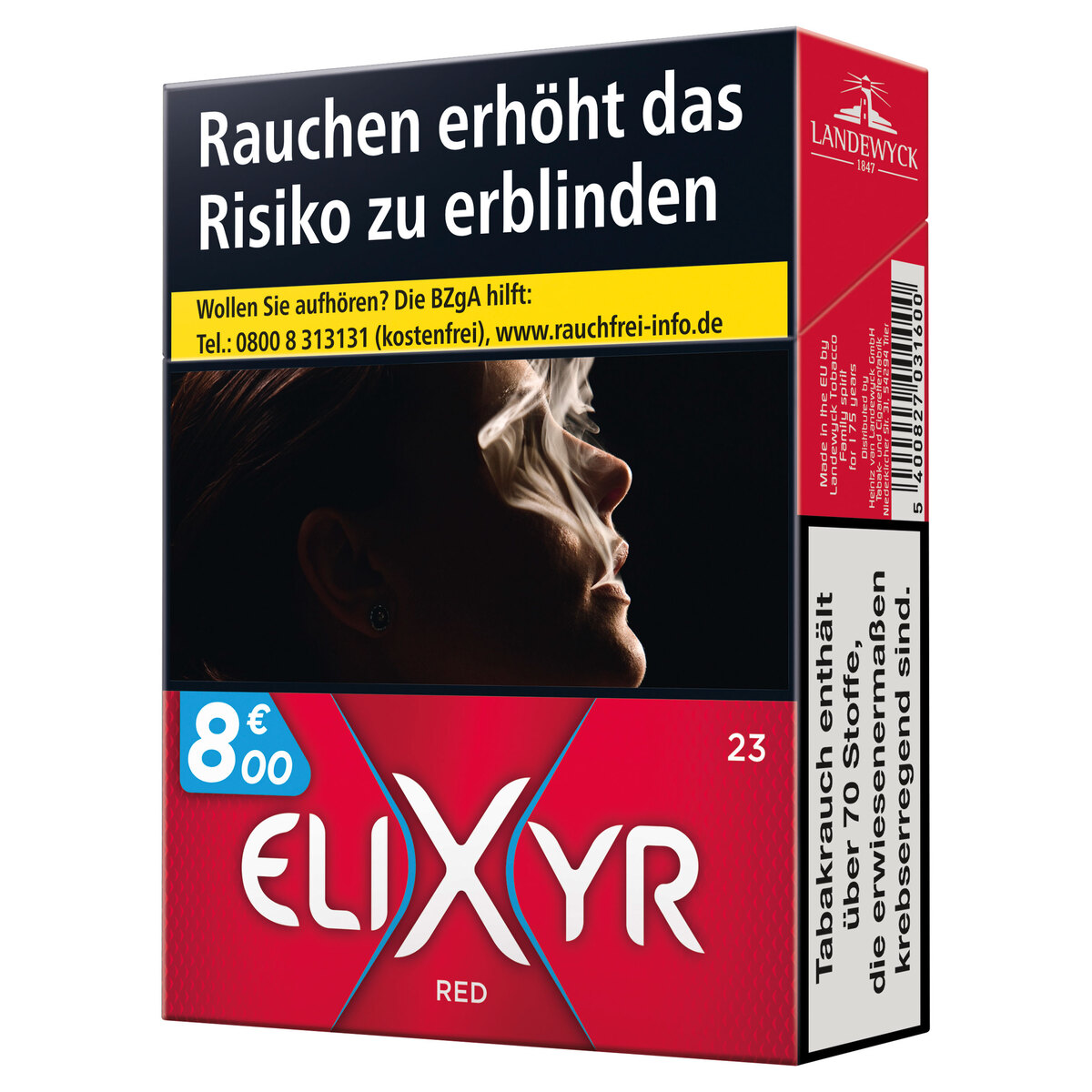 Elixyr Red KVP 8,00 23St