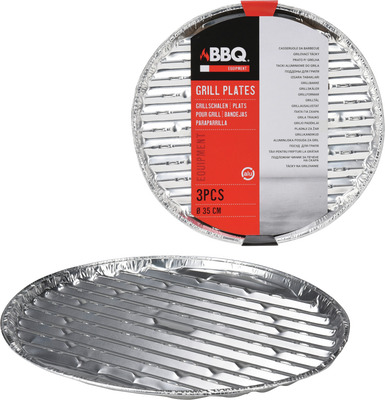 SET 3 FARFURII ALUMINIU 35CM PENTRU GRATAR