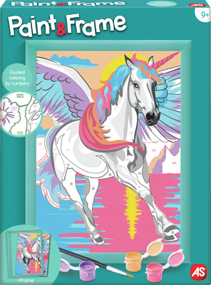 PICTEAZA & ÎNRAMEAZA SET UNICORN MAGIC