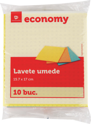 TRANSGOURMET ECONOMY LAVETE UMEDE 15.7 X 17 CM 10 BUCATI