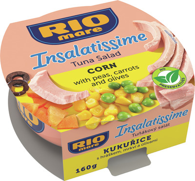 RIO MARE SALATA DE TON CU PORUMB 160G