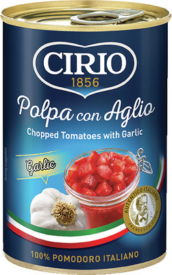 CIRIO PULPA DE ROSII CU USTUROI 400G (cu aplicatia Selgros)
