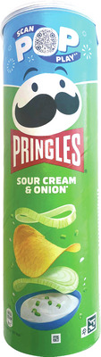 PRINGLES SNACK CU AROMA SMANTANA & CEAPA165G