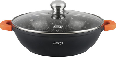 HEINNER CRATITA +CAPAC 4,1L, 28X8CM DARK LINE AL.TURNAT